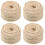 4Rolls Beige Sisal Cat Scratcher Rope Replaceable Durable Hemp Rope 4