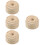 4Rolls Beige Sisal Cat Scratcher Rope Replaceable Durable Hemp Rope 6