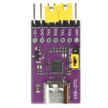USB to Multiple TTL Serial Port Module 2 Channel High-Speed Communication Converter CH342 Chip USB to UART Adapter Board