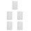 5Rolls White Fabric Plaster Roll for Art Sculpting Body Casting Masks 3