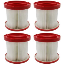 4PCS Filter for 49-90-1900 Wet/Dry Filter Kit for 49-90-1900 Cordless Vacuum Cleaner Parts
