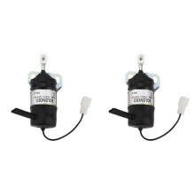 15471-60010 2 Pièces Électrovanne D'Arrêt de Carburant 12 V 052600-1000 15471-60013 pour Tracteur pour , Pièce Détachée pour Générateur,