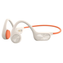 Draadloze  5.4 IPX8 Waterdichte Hoofdtelefoon met Botgeleiding voor Zwemmen en MP3-Speler, Geschikt voor Sportduiken, Wit