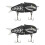 2Pcs Fishing Lures Crankbait with Double Hook Slow Sinking-1 1