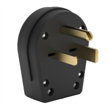 1 Pc 6-50P Heavy Duty Angle Plug, 50A 250V 3 Prong Power Plug for  Dryer RV,Industrial Power Plug US Plug