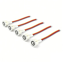 5Pcs Dimmable Touch Sensor Button Home Controller for DC3.7-24V Closet Corridor LED Strip Light 10T