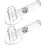 2Pc 58 mm/2.25 Inch Clear Circle Paper Cutter Button Maker Tools Adjustable Circular Cutter for Art DIY Crafts,70-210mm 1