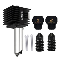 Kit di Aggiornamento Hotend per A1/A1 , Gruppo Hot End con Ugello In Acciaio Temprato da 0,2/0,4/0,6 mm e Calza In Silicone.
