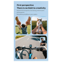 Thumb Sports Camera 2.7k High-Definition Outdoor Riding Cycling Motorcycle Driving Recorder Neck Mounted Wearable Cam C