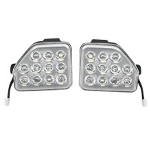 LED Rear Bumper Reflector Light for JL 2018-2024 Tail Lamp Brake Light Reverse Backup Lamp Accessories