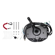 881170A15 Afstandsbedieningskast voor Buitenboordmotor, Gashendel, Zijmontage, Trim/Kantelregeling, 8 Pinnen voor Mercury