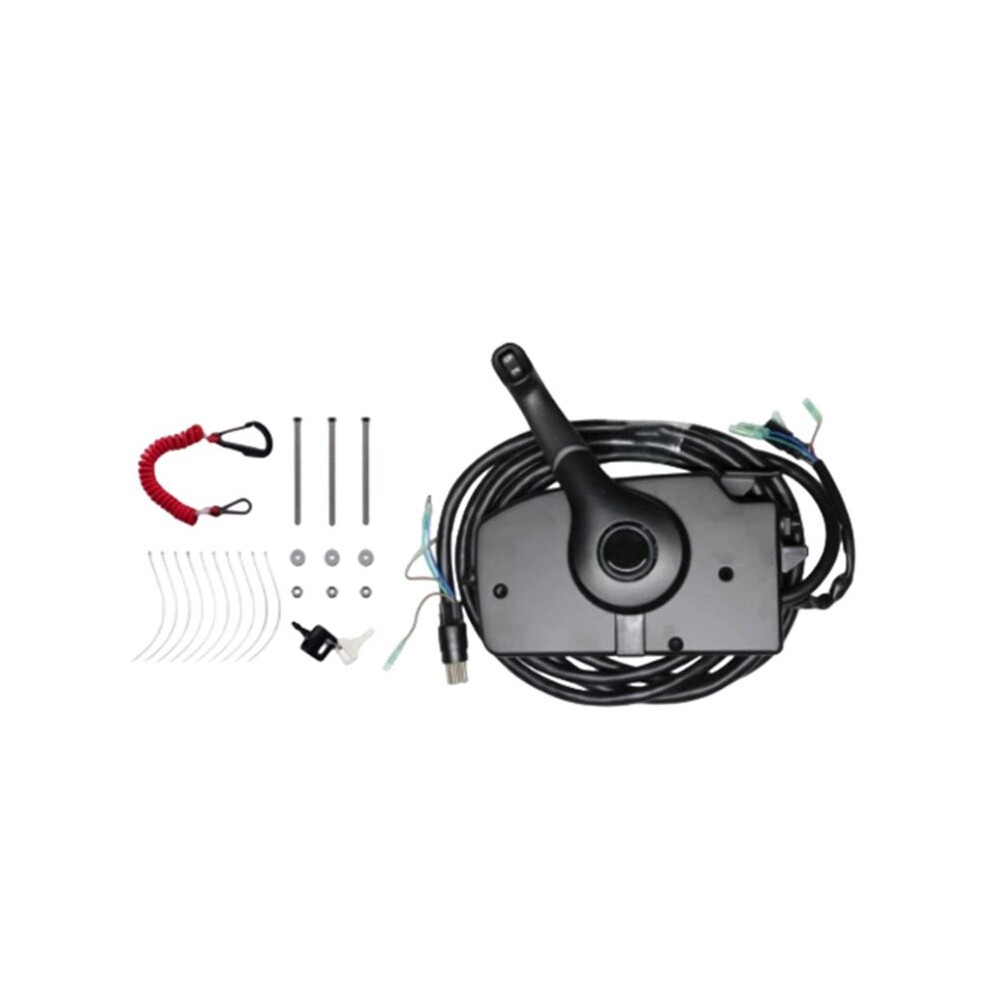 881170A15 Remote Control Box Outboard Engine Throttle Control Side Mount Trim Tilt 8 Pin For Mercury 6031151123960