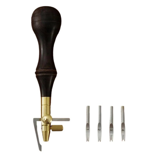 Adjustable Leather Marking/Grooving Tool - DIY Leathercraft Cutting and Sewing