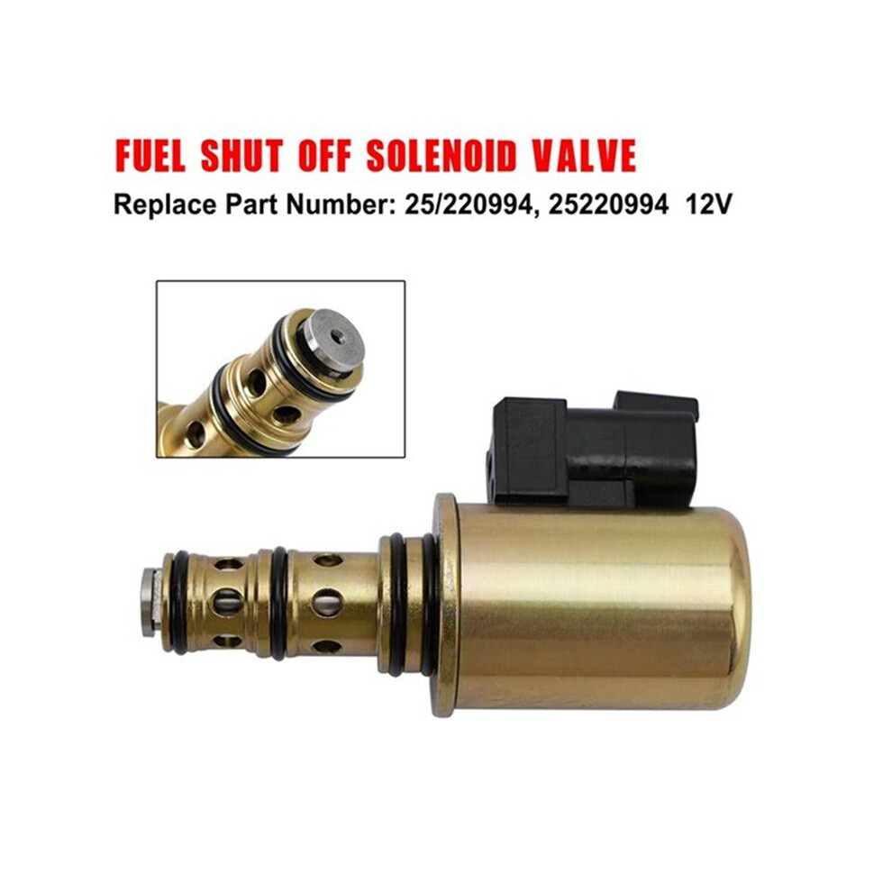 25/220994 25220994 2Pcs 12V Solenoid Valve Assembly For Jcb Backhoe Parts 3Cx 4Cx 6032142883375