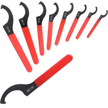 1set /9pcs Hook Wrench , Universal C-Type Wrench, Car Repair Tool, for Adjusting Car Suspension Systems