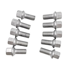 10 Pcs Wheel Bolts A0009904907 for W169 W176 W177 W245 C1178 C118 C209 X218 C218 C219 W204 W205 S204 S206