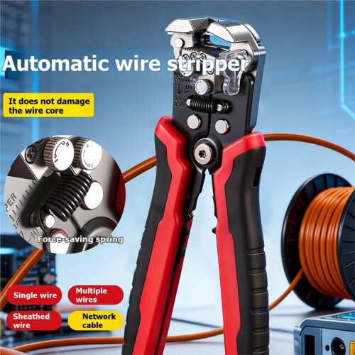 Automatic Wire Stripper/Cutter/Crimper, Multi Pliers for Electrical Wire Stripping, Cable Cutting,Crimping 2