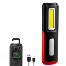 Oplaadbare LED-Zaklamp met Magneet, Draagbare Werklamp, Storingslamp voor Monteurs, Compact en Betrouwbaar.