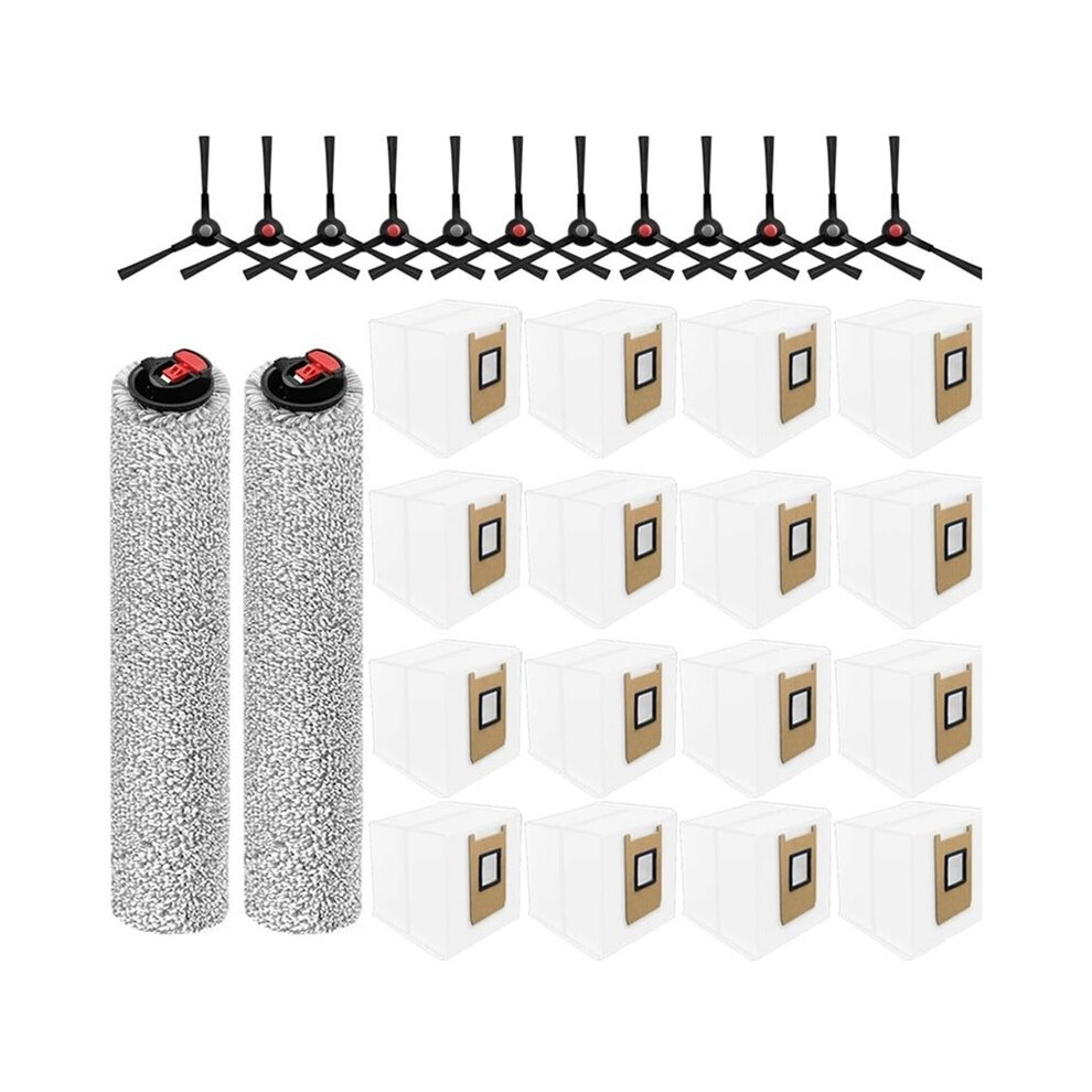 30Pcs Replacement Parts For E25 Omni/E28 Omni Vacuum Cleaner Accessories Roller Mop Side Brush Dust Bag 6033240941905
