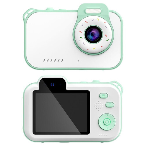 Câmera Digital Infantil HD de 2,8 Polegadas, 1200W Pixels, À Prova D'Água e com Estabilização de Imagem para Fotos e Vídeos. 1