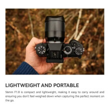 56mm F1.8 AF APS-C Lens for Z-Mount Z50 ZFC Z30 Mirrorless Cameras Automatic Focus Portrait Lens