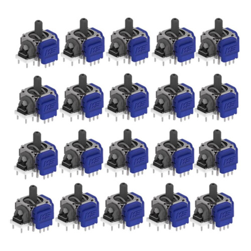 50PCS TMR Electromagnetic Joystick Replacement for PS5 Controller Anti-Drift 3D Analog Sensor Sticks Rocke