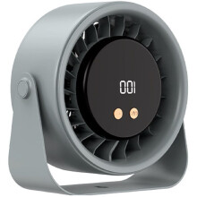 Small Desk Fan Rechargeable Quiet Desktop Cooling Supplies Rechargeable USB Fan for Summer Travel Hiking Backpacking B