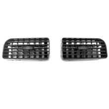 1Pair 735491770 735459180 Car Center Console AC Vent Swivel Grille Diffuser for Linea Punto Doblo MK2 263