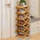 6-Tier No-Assembly Bamboo Shoe Rack, Space-Saving & Multi-Functional, Natural Finish 6