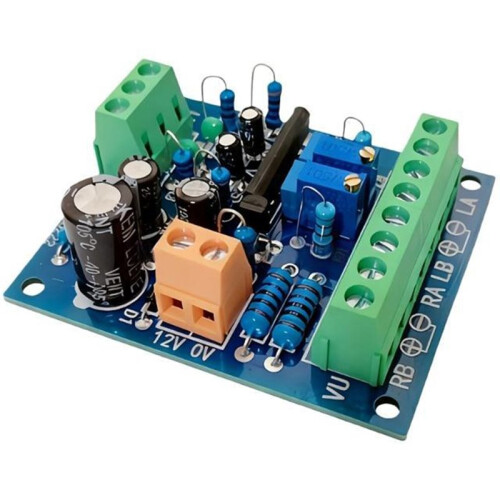 462D Upgraded VU Meter Driver Level Power Meter Driver Board Professional Dynamic Compression Protective 39 45 52 60db 1