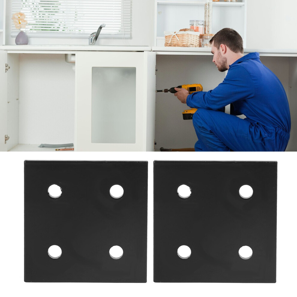 Pair of Aluminium Profile Corner Fasteners