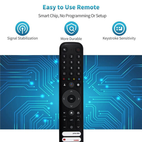 Replace RC833 GUBI Remote Control for TCL  TVs RC833 Series RC833 GUBI Remote Control 2
