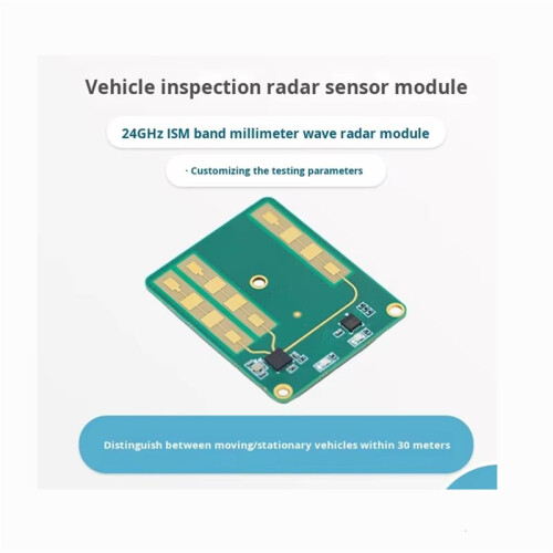 SRR242 24GHz MmWave  Module - Static Ranging & Speed Sensor for Vehicle Fog Light Guidance Systems 2