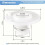 2303-0347 Intermediate Handle Assembly for Rohl with Additional Ring Rosettes Escutcheons Part 10