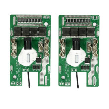 2PCS for 21700 Battery Protection Board DC6A Fast Charging 4TOLL Protection Board for Replacement Parts