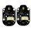 1Pair Front Headlights LED Chip Board for   2017-2021 LED Daytime Running Light Source White Light PCB Board 2