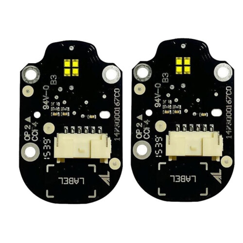 1Pair Front Headlights LED Chip Board for   2017-2021 LED Daytime Running Light Source White Light PCB Board 1