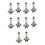 10x Car Front  Light Headlight H7 Bulb Light Lamp 12V 55W 1
