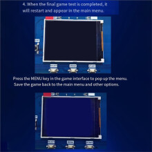 Console di Gioco ESP32, Lettore MP3, Plug And , Multifunzionale, Comoda e Portatile.