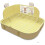 Pet Corner Litter Bedding Box for Small Animals, Humanized Design Rectangular Plastic Material Ensures Easy Cleanup 1