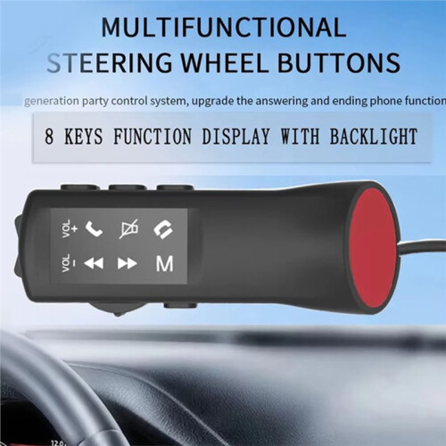 Universal 8Keys Steering Wheel Button Control for Android Car Radio Navigation Multifunctional Remote Controller 1