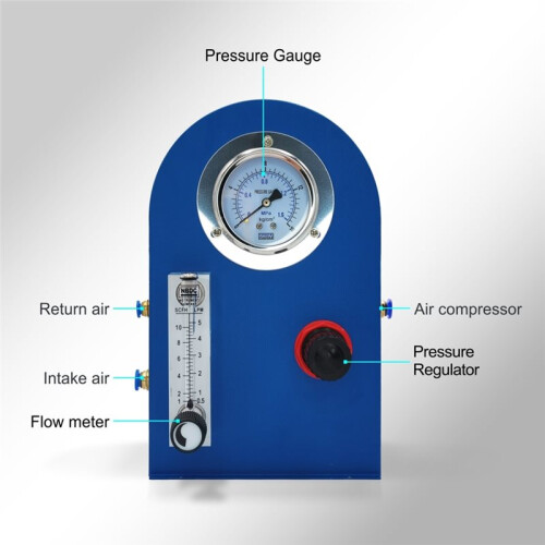 High-Pressur Return Flow Test Kit Common Rail Piezo Injector Simulator Tester for  Injector 2