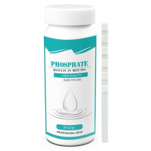 50pcs Phosphate Test Strips 5-Minute Rapid Check 0-1000ppb Water Quality Tester for Aquarium Pool Garden Drinking Water