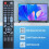 Replace Remote for Element TV ELEFW195 ELEFT222 ELEFW247 ELEFW248 ELEFW328 ELEFT407 ELEFW504 ELEFW505 ELEFT506 ELEFW581 5