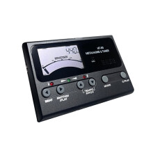 MT-80 Professionelles Multifunktions-LCD-Gitarrenmetronom mit Tongenerator und Stimmgerät für Gitarre, Ukulele und Violine