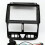 9 Inch Autoradio-Inbouwframekit voor  307 2002-2013 Dashboardmontageframe 5