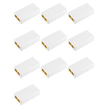 10X Répéteur POE 2 10/100 Mbps 1 à 2 Extensions Poe avec IEEE802.3Af/At 48 V pour Commutateur Poe NVR Caméra IP AP Parts
