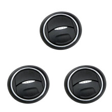 3X Dashboard Air Vent Round Air Conditioning Air Outlet Grille for Mondeo S-Max 6M21U018B09ADW