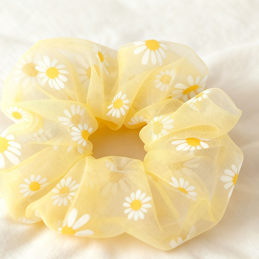 Large Intestine Hair Bands with Daisies