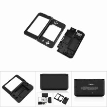 Black 3DS XL Full Shell Replacement Parts